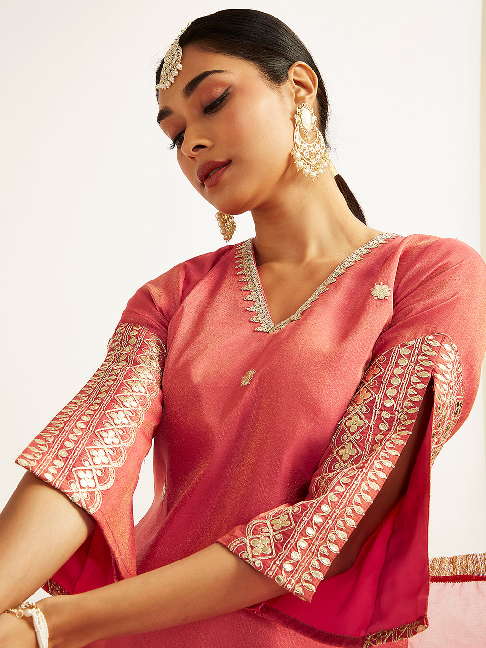 women’s ethnic co-ord set