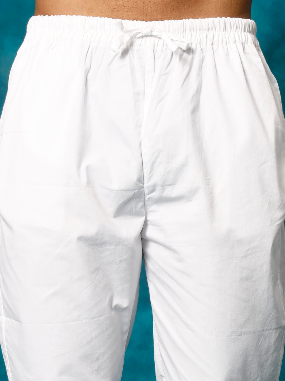 Men's Yellow Rayon Schiffli Kurta And Pant Set