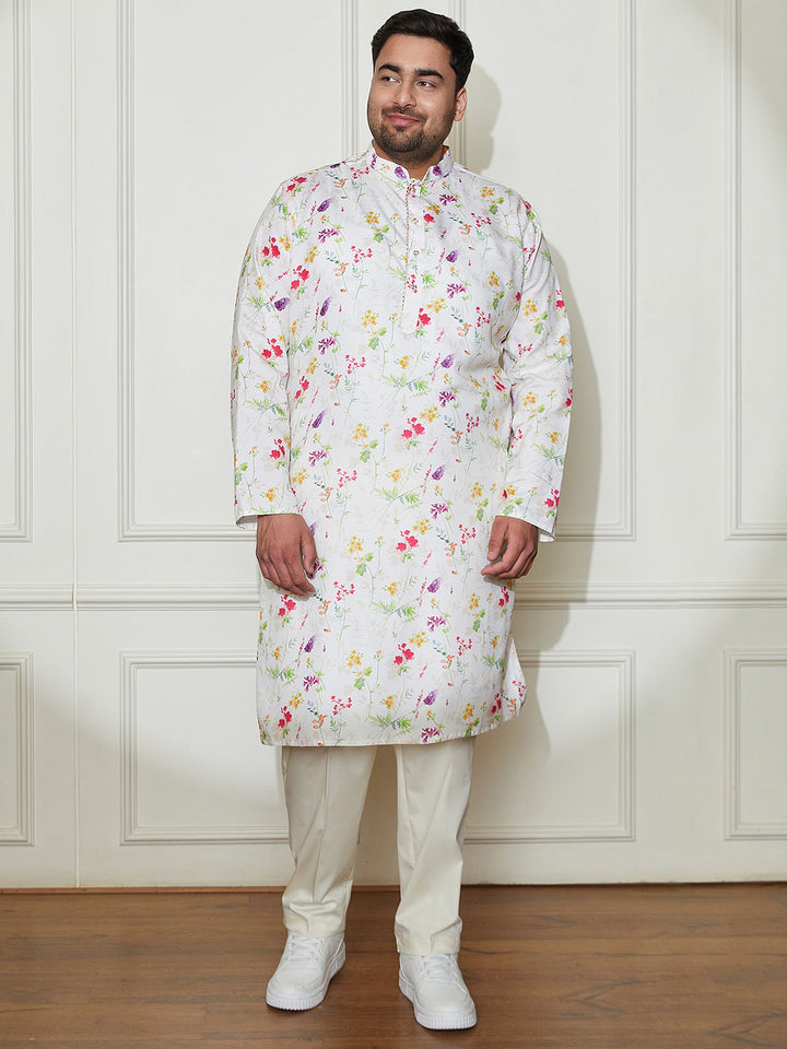 plus size kurta for men