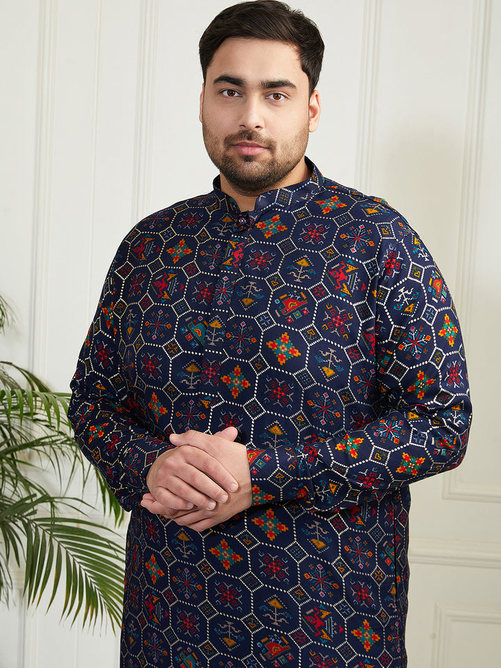 plus size kurta for men