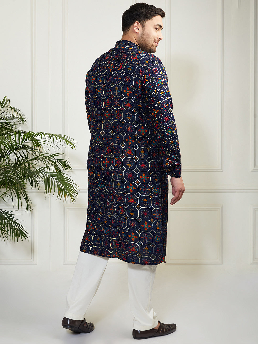 plus size kurta for men