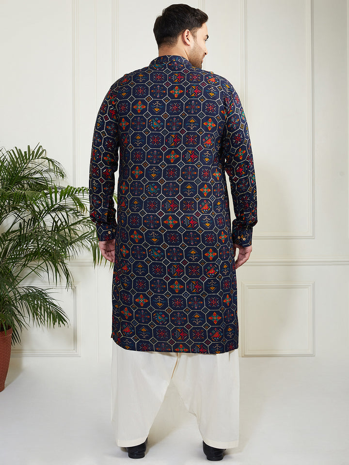 plus size kurta for men