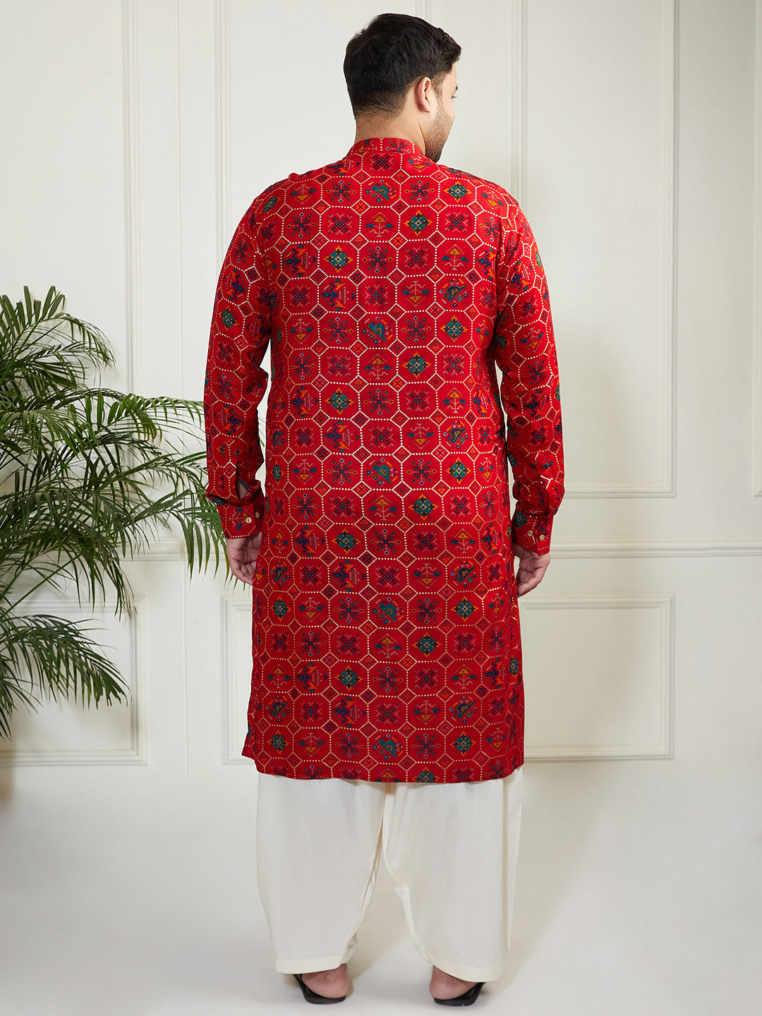 plus size kurta for men