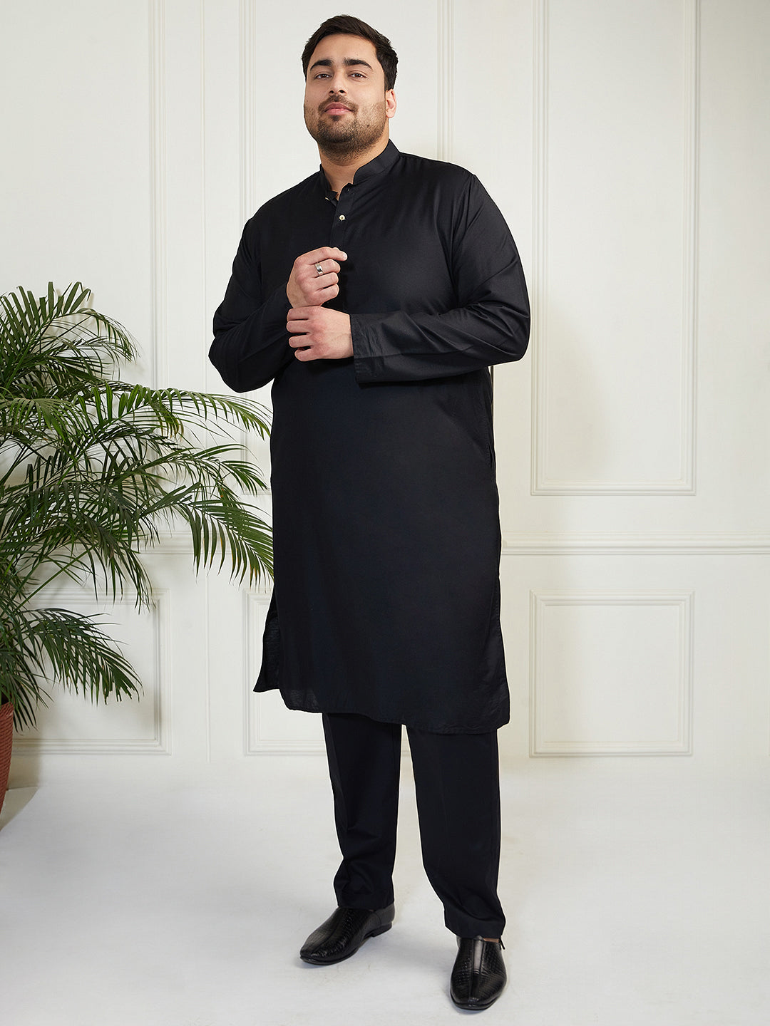 plus size kurta for men