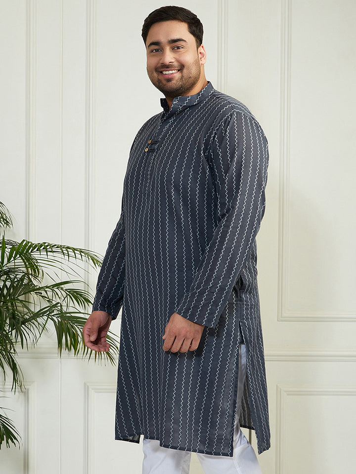 plus size kurta for men