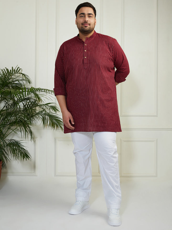 plus size kurta for men