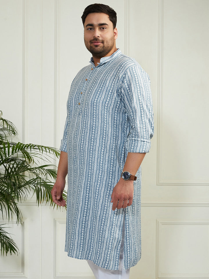 plus size kurta for men