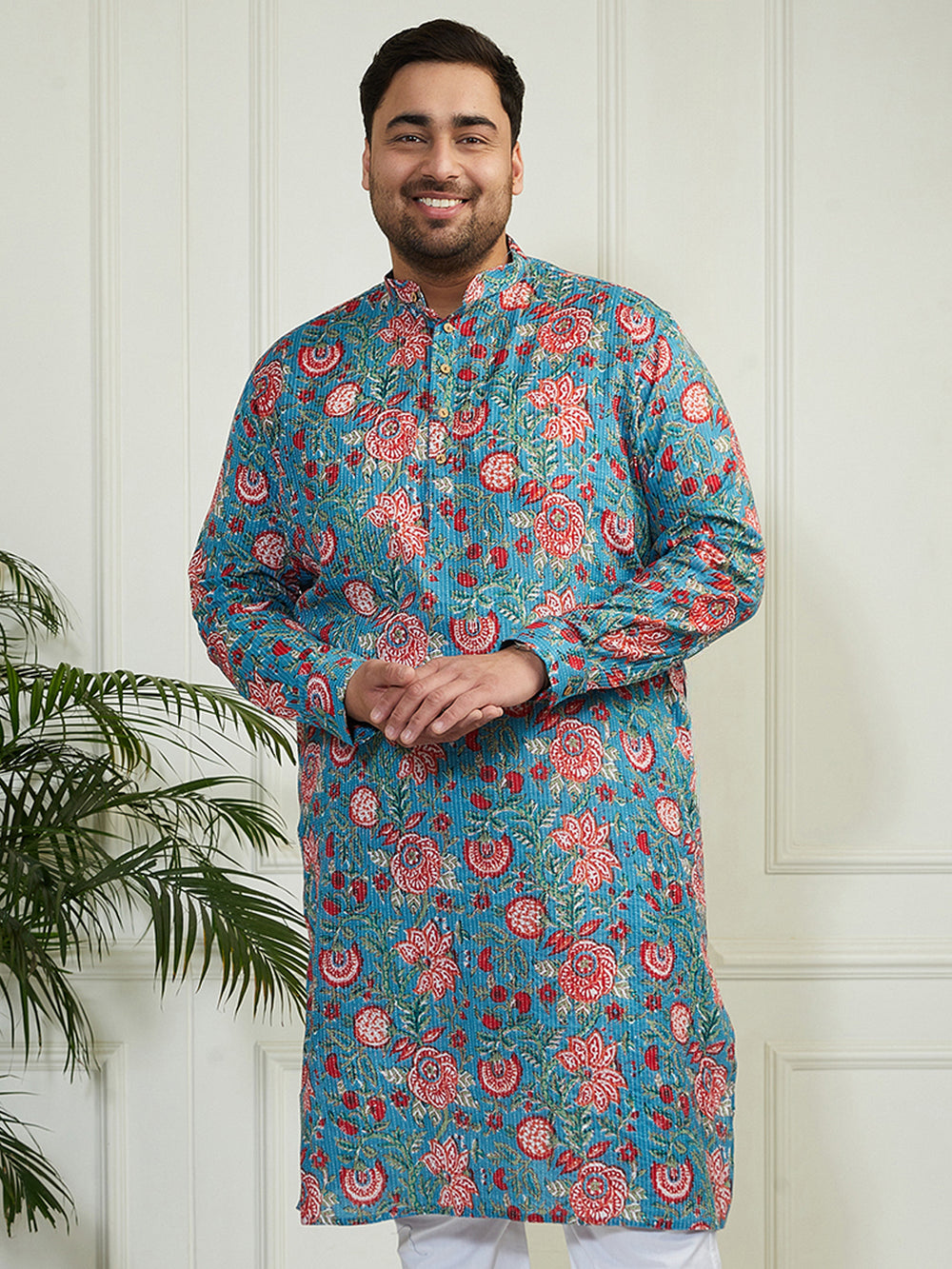 plus size kurta for men