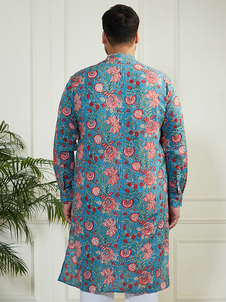 plus size kurta for men