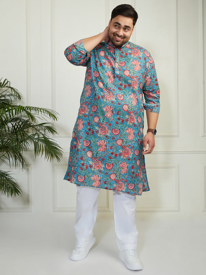 plus size kurta for men