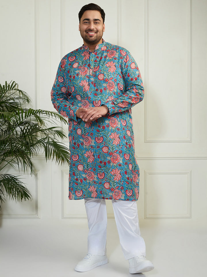 plus size kurta for men