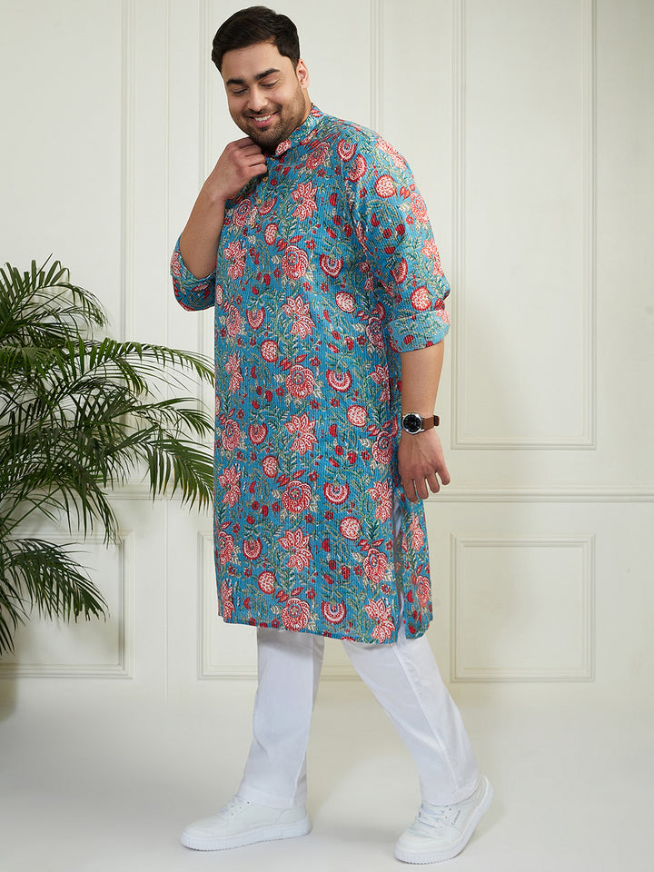 plus size kurta for men