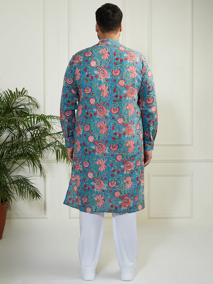 plus size kurta for men