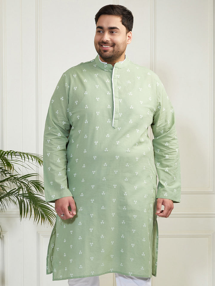 plus size kurta for men