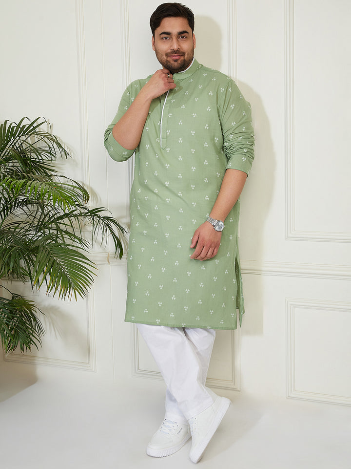 plus size kurta for men