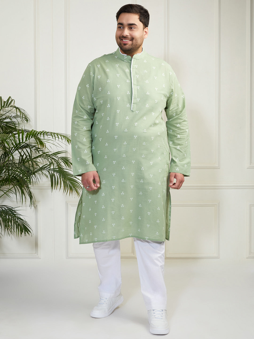 plus size kurta for men