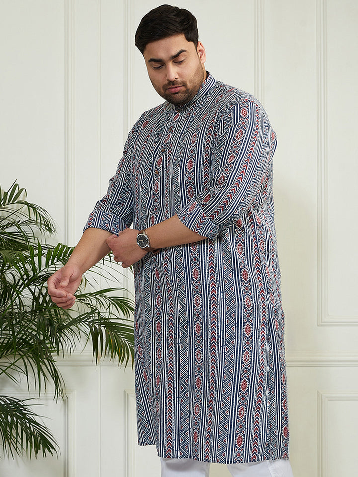 plus size kurta for men