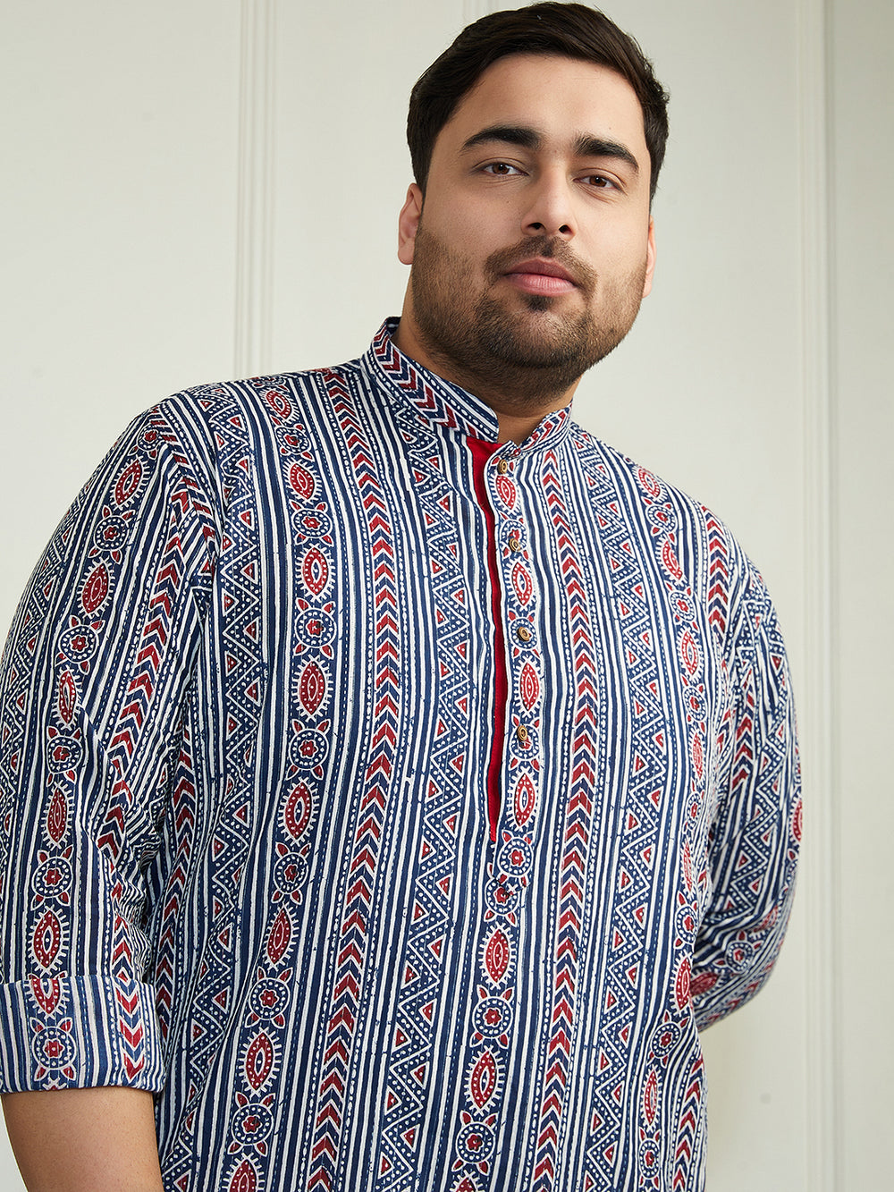 plus size kurta for men