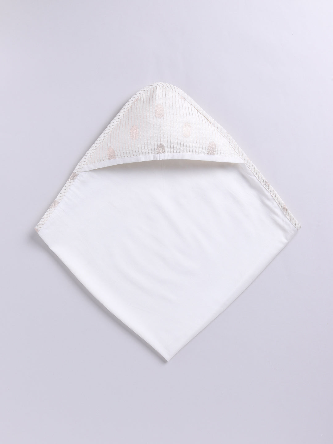 Infant Boy's Cream Silk Blend Ethnic Combo Set