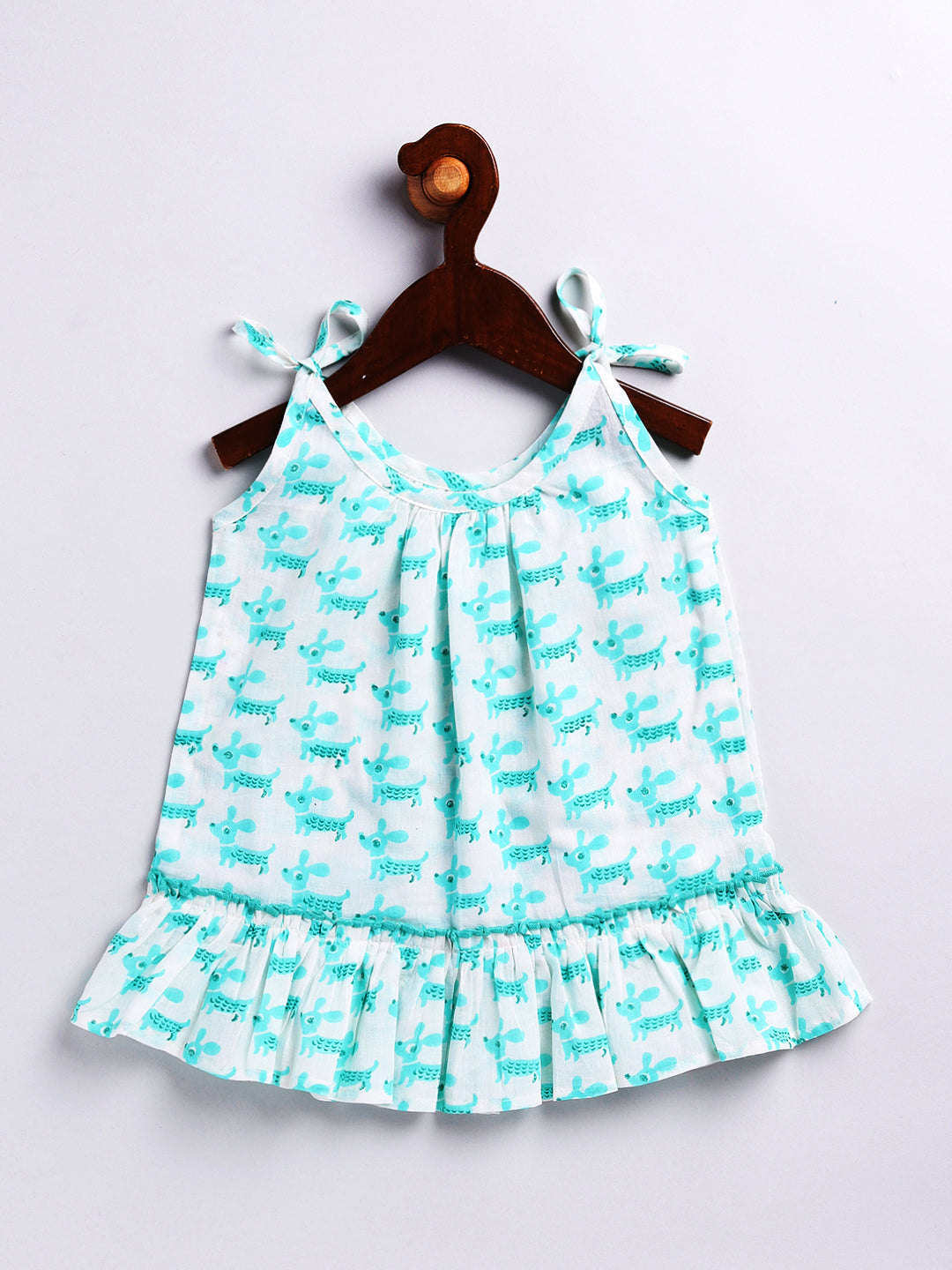 Girl's' Aqua Dress