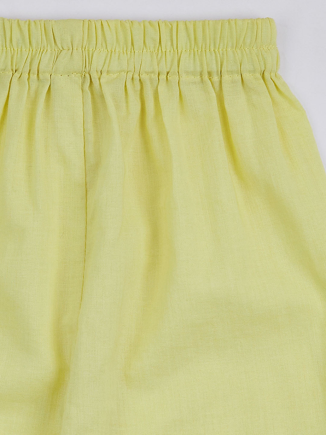 Girl's' Mint Green Kurta Pant Set