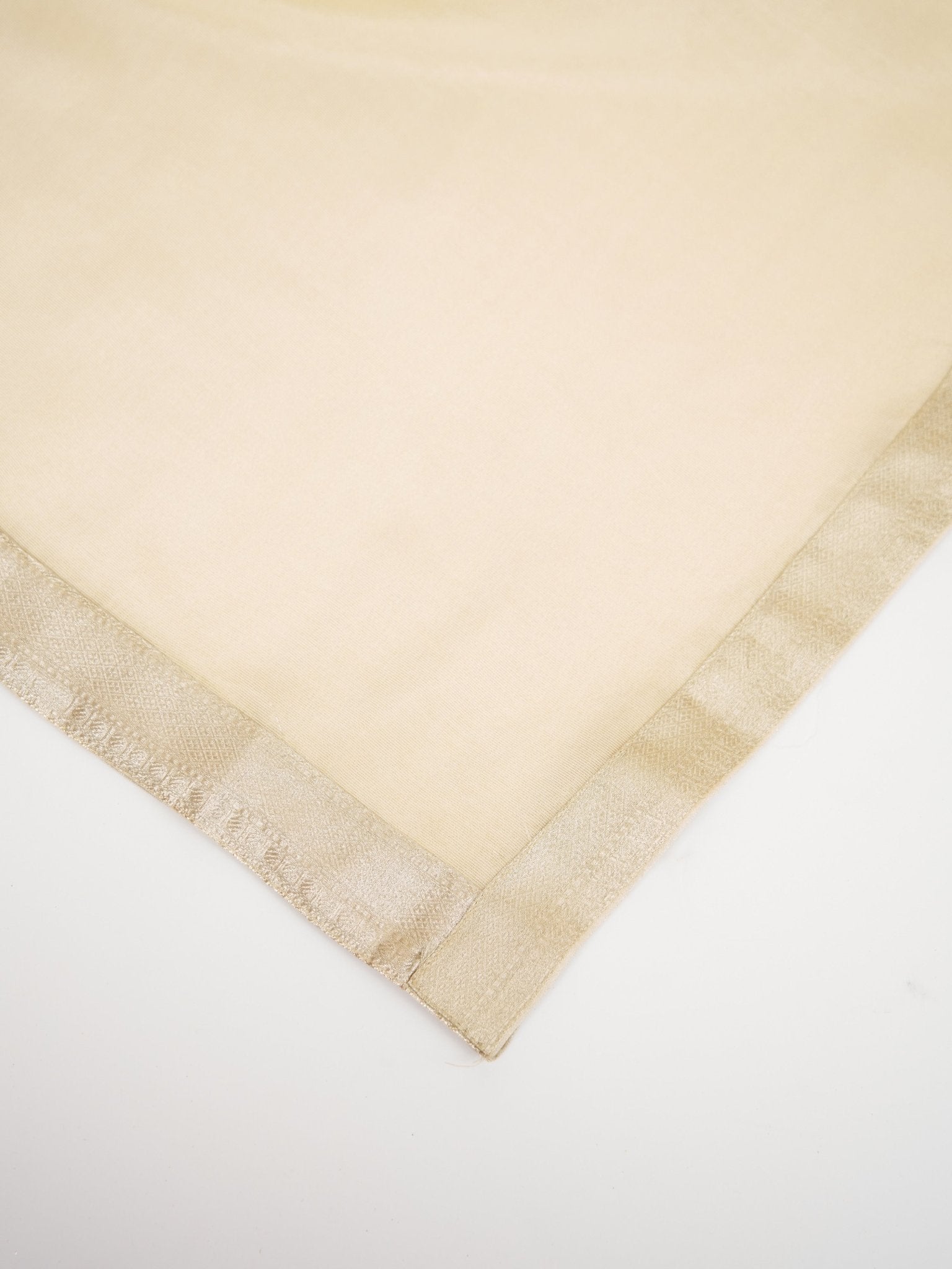 vastramayMen Beige Tissue Silk Dupatta