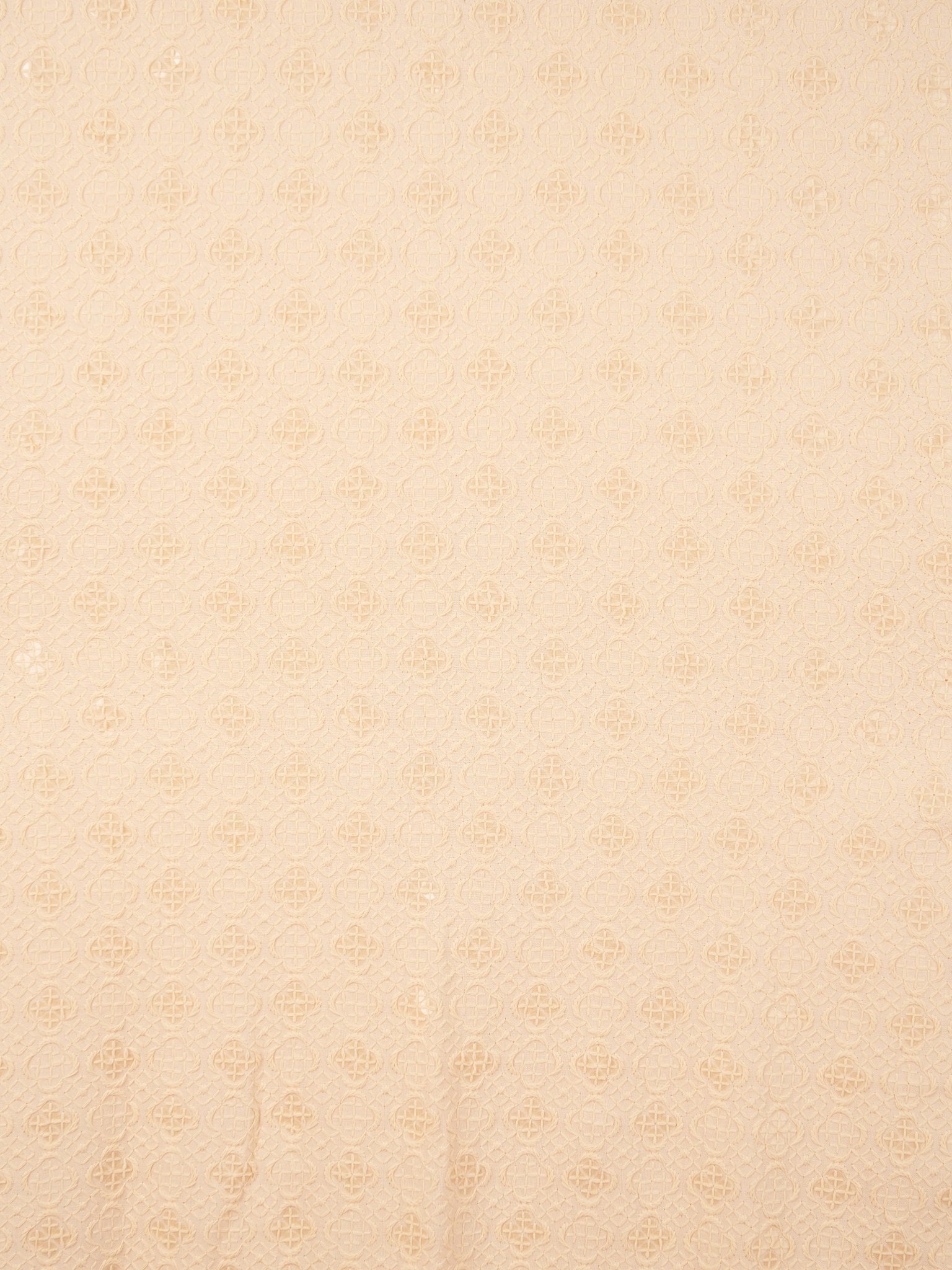 vastramayMen Peach Silk Blend Embroidered Dupatta