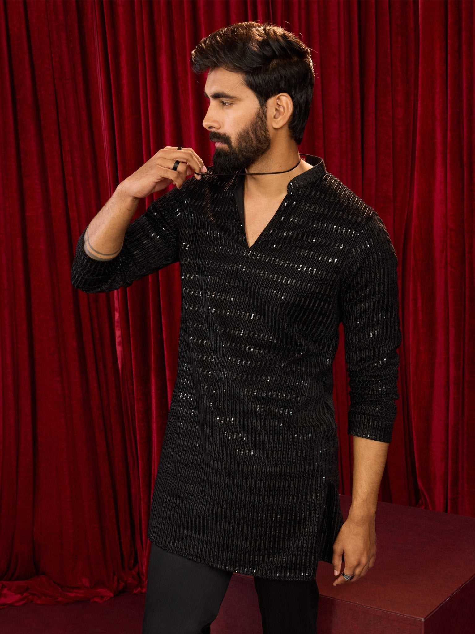 plus size kurta for men