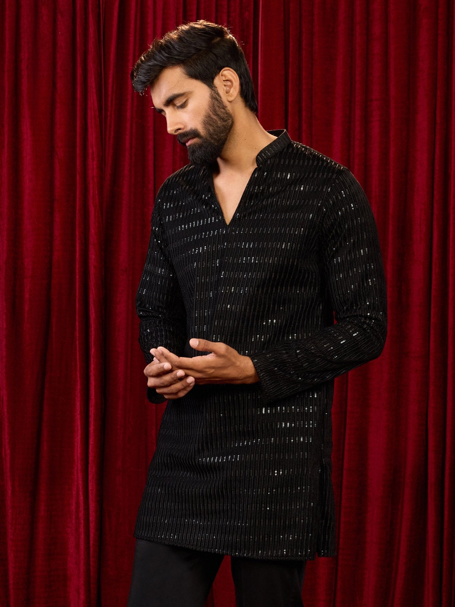 plus size kurta for men