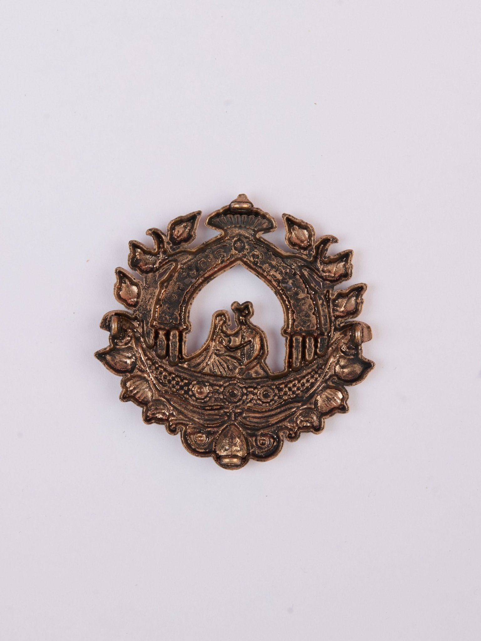 Men's Gold-Toned Brooch