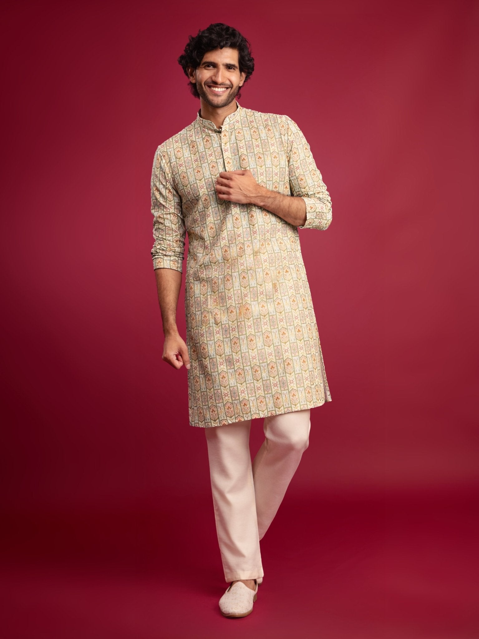 cotton kurta pyjama men