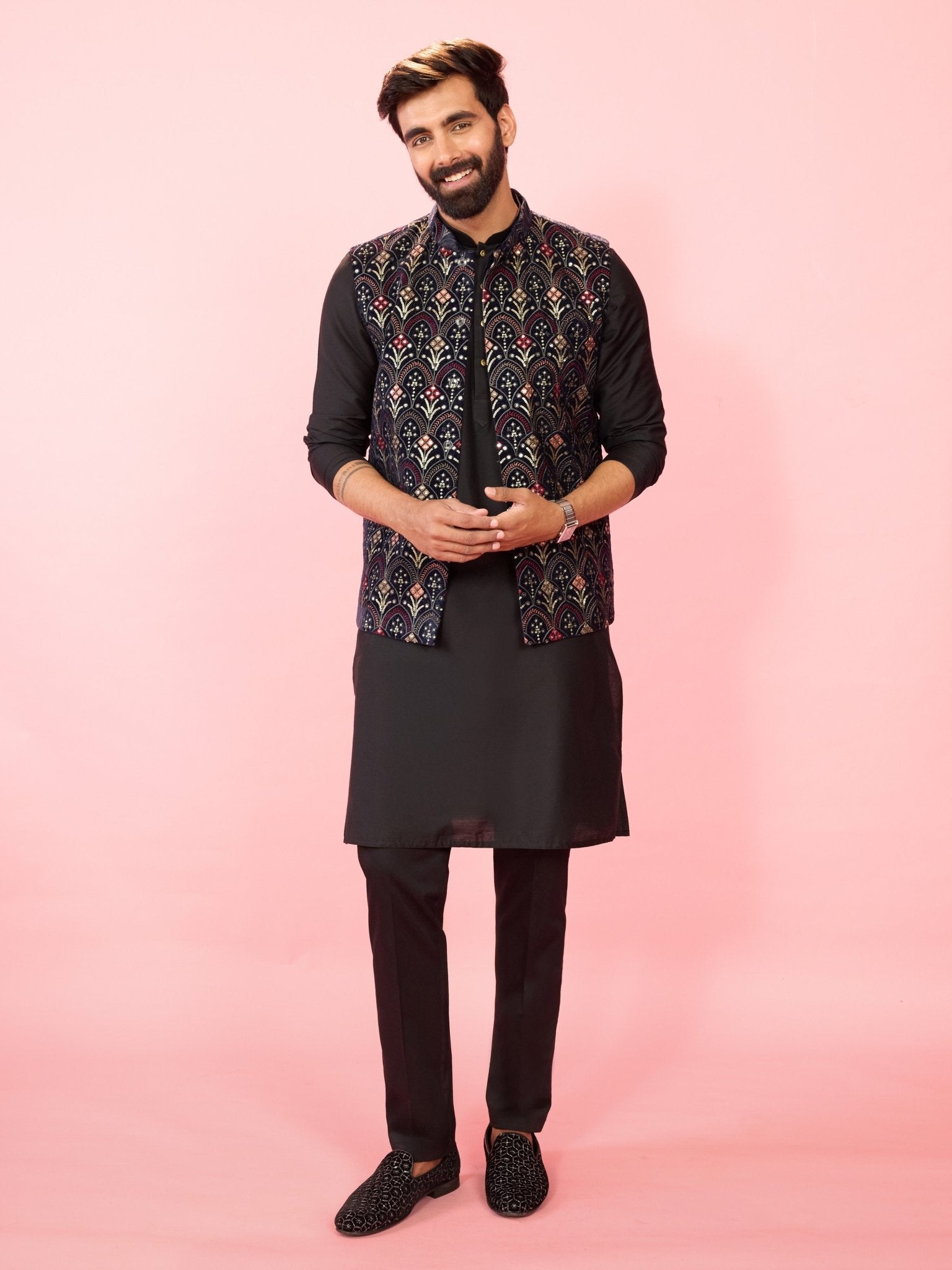plus size kurta for men