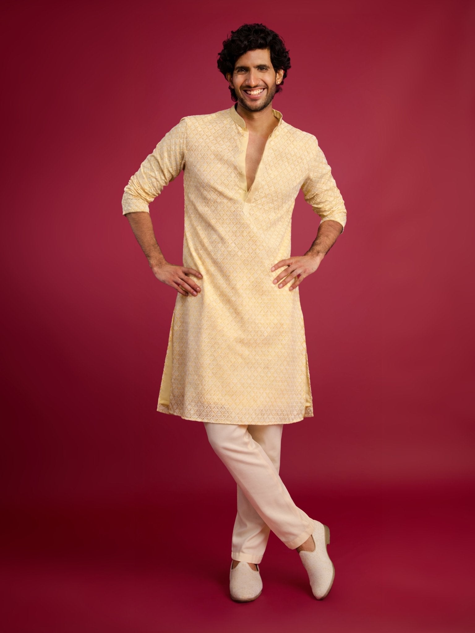 plus size kurta for men