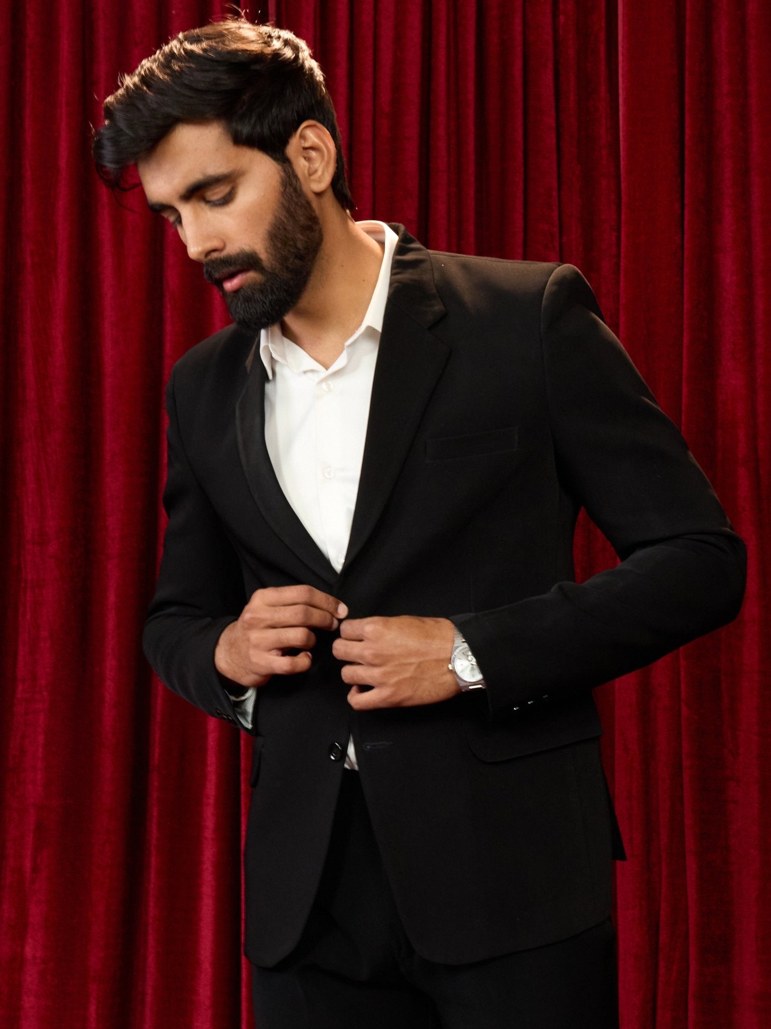 men’s blazer with straight pants