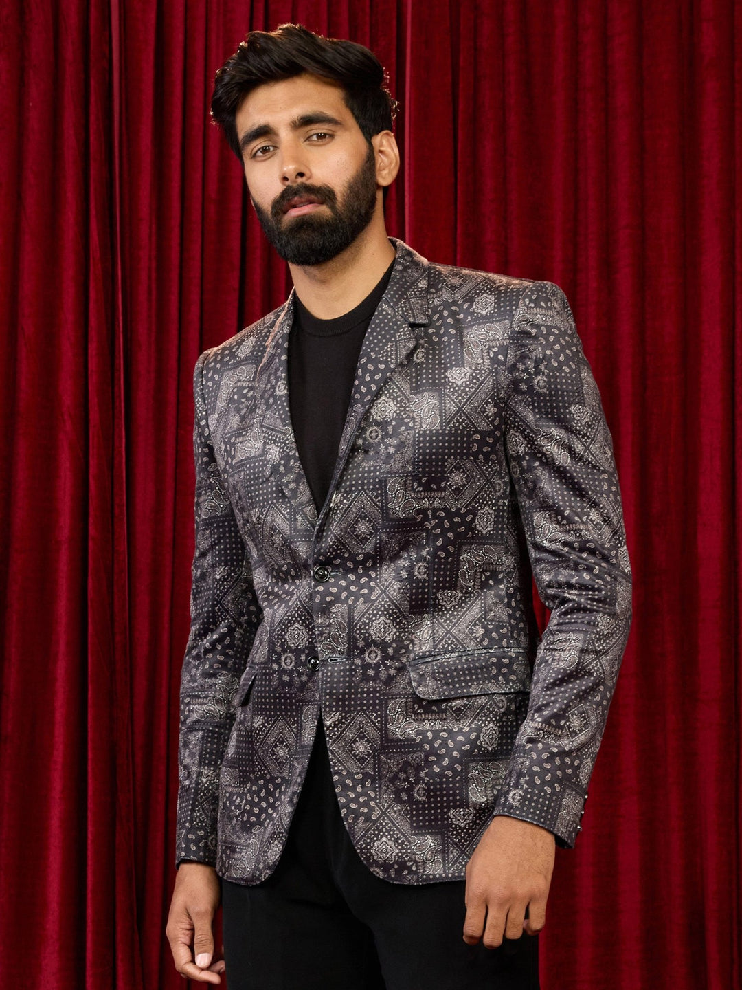 men’s blazer with straight pants