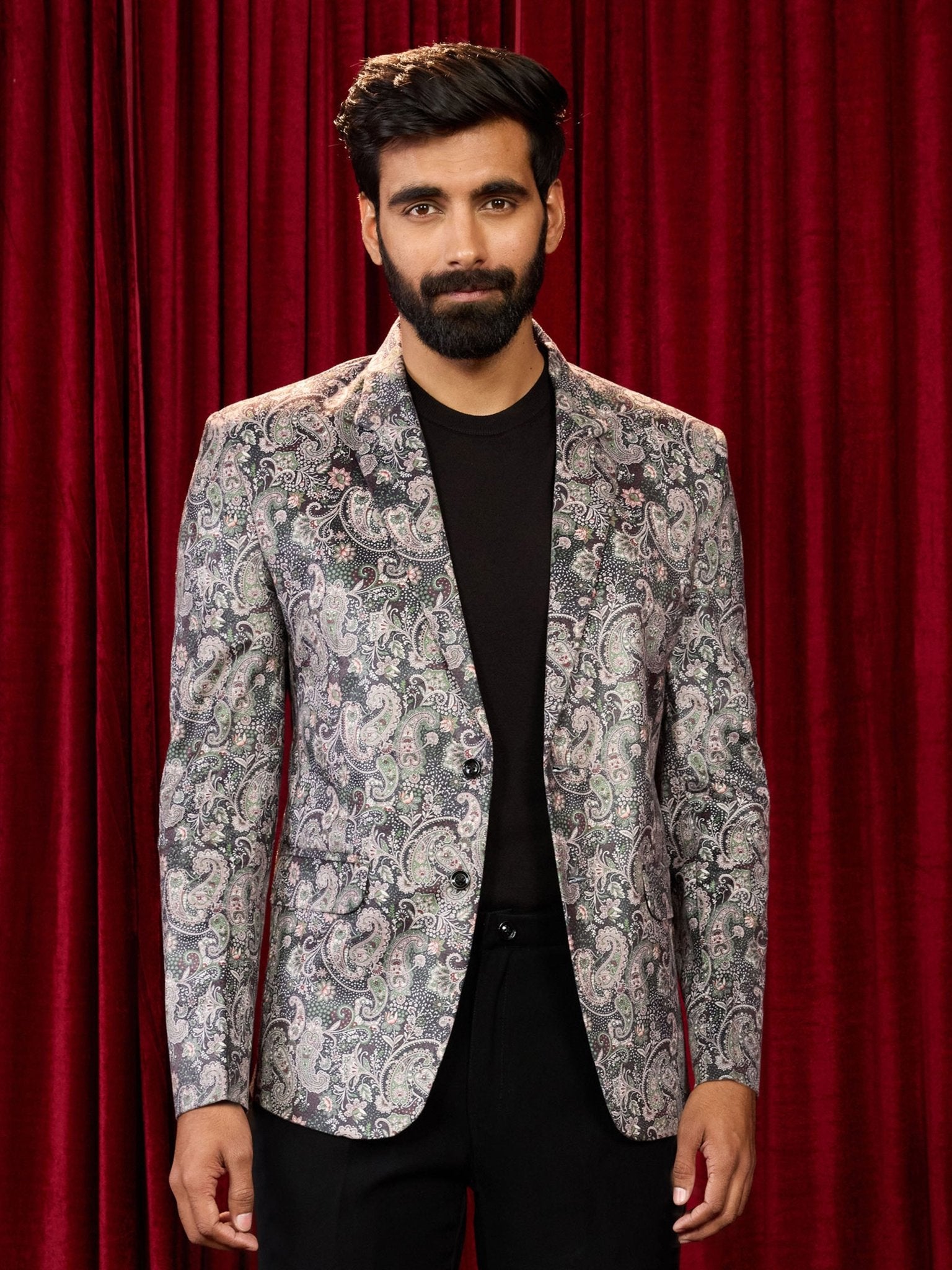 party wear blazer set for men