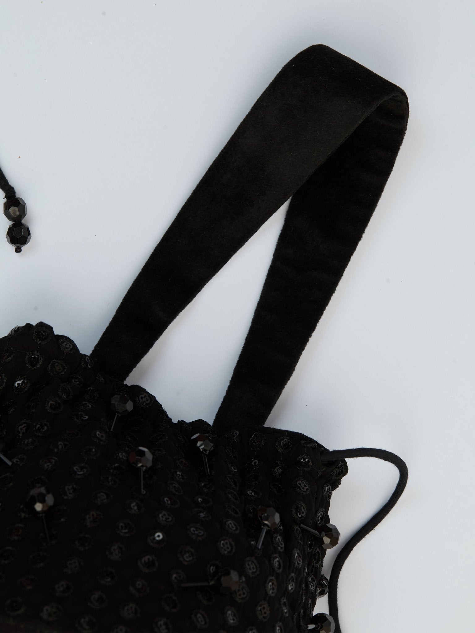 vastramayWomen's Black Handcrafted Potli Clutch