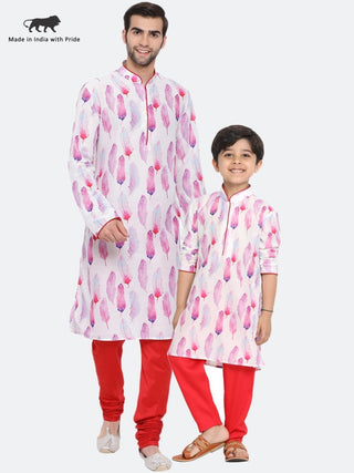 matching kurta pajama for father and son