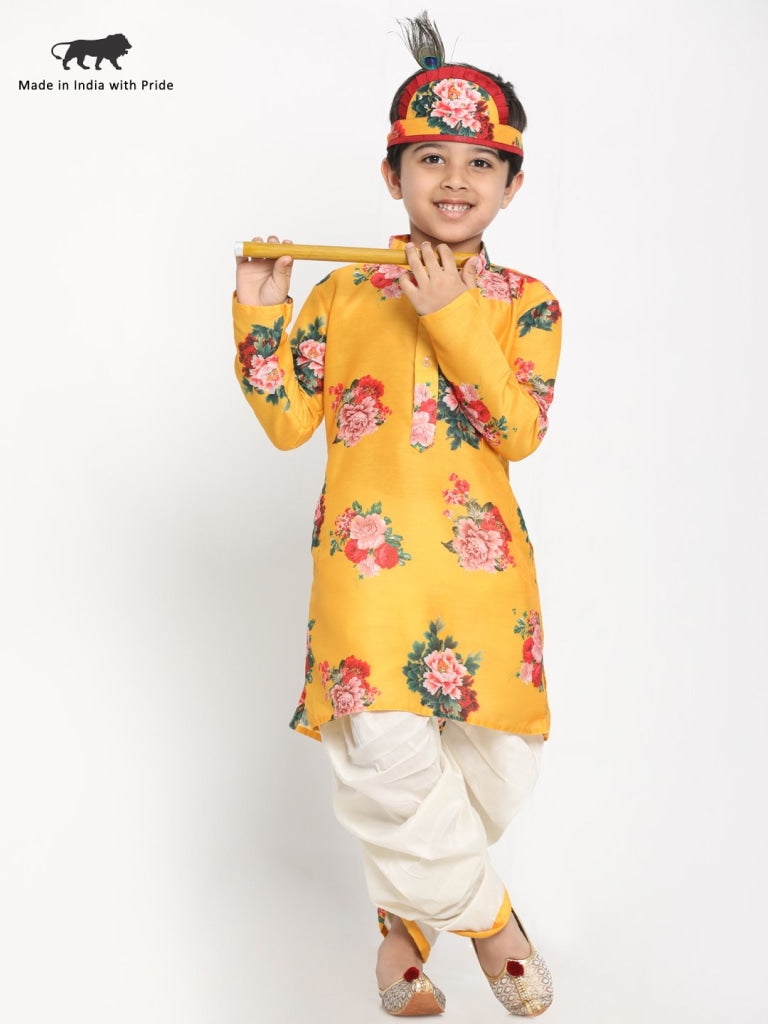Janmashtami dresses for baby girls
