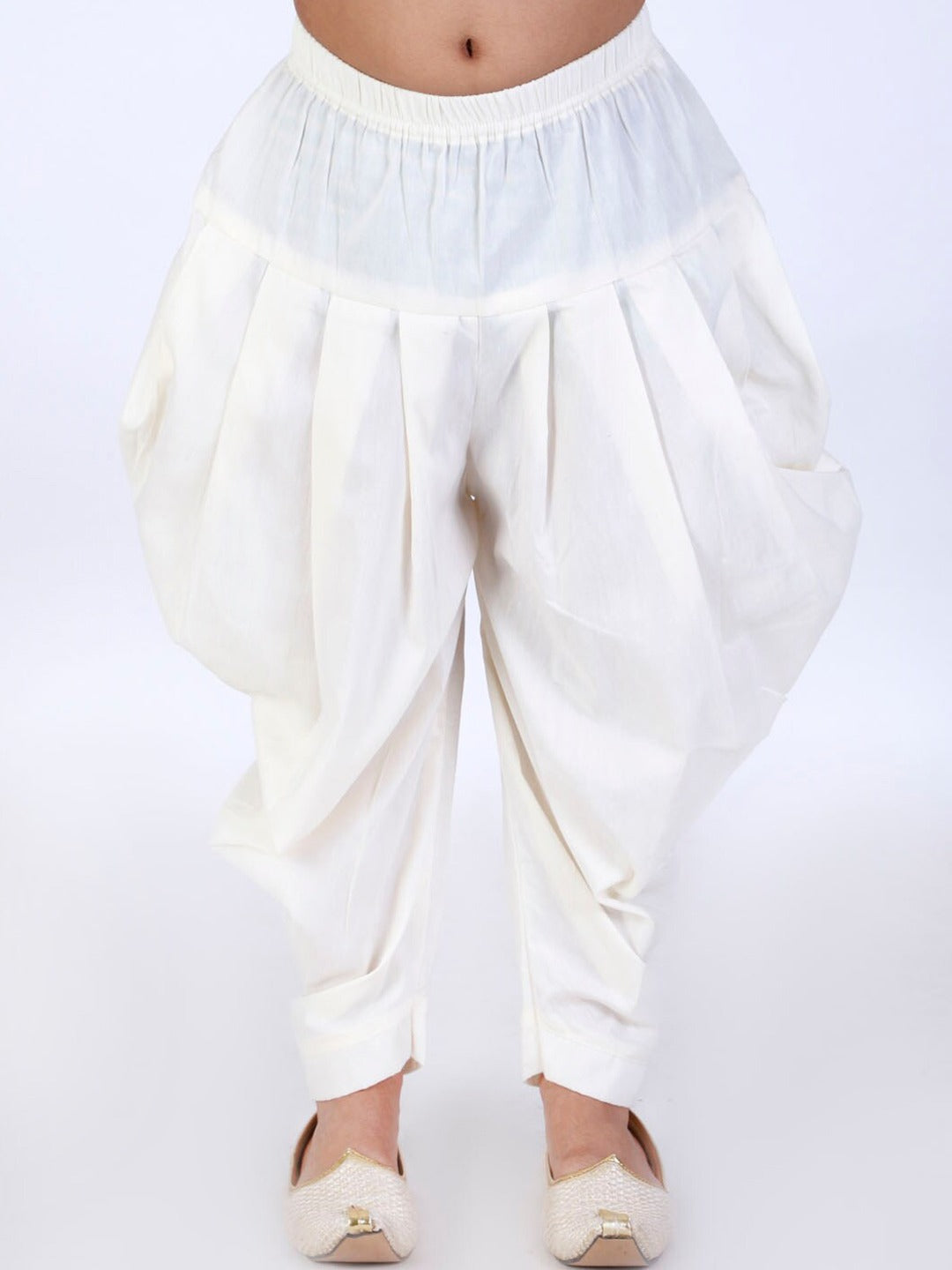 Boy Banaras Silk Stitched Dhoti ( 14 , Cream ) - Clothing And Accessories -  Shalgar, , Pune, Maharashtra