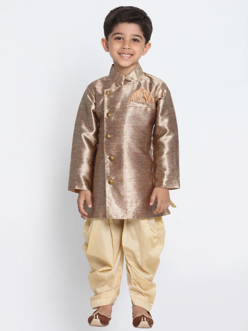 Buy Qtsy Dapper and Traditional Kids Sherwani Suit Set for Boys at Amazon.in