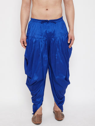 VM BY Vastramay Men's Blue Dhoti Pants