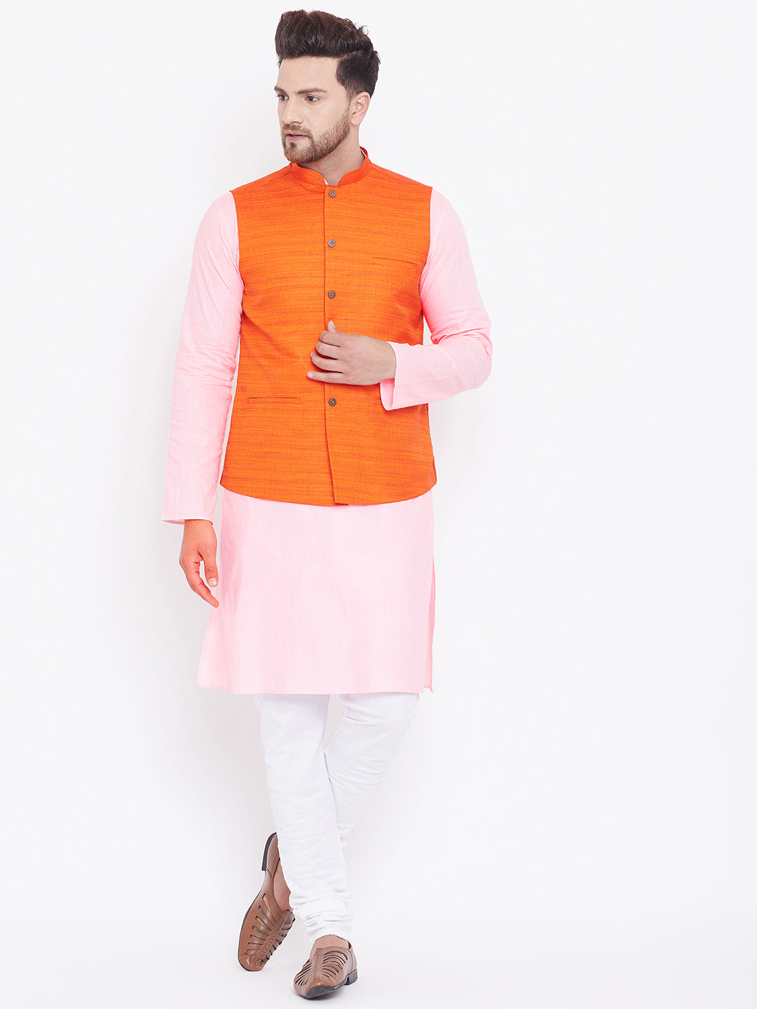 Grey Short Jacket With Kurta And Trouser | Indian wedding clothes for men, Short  jacket, India fashion men
