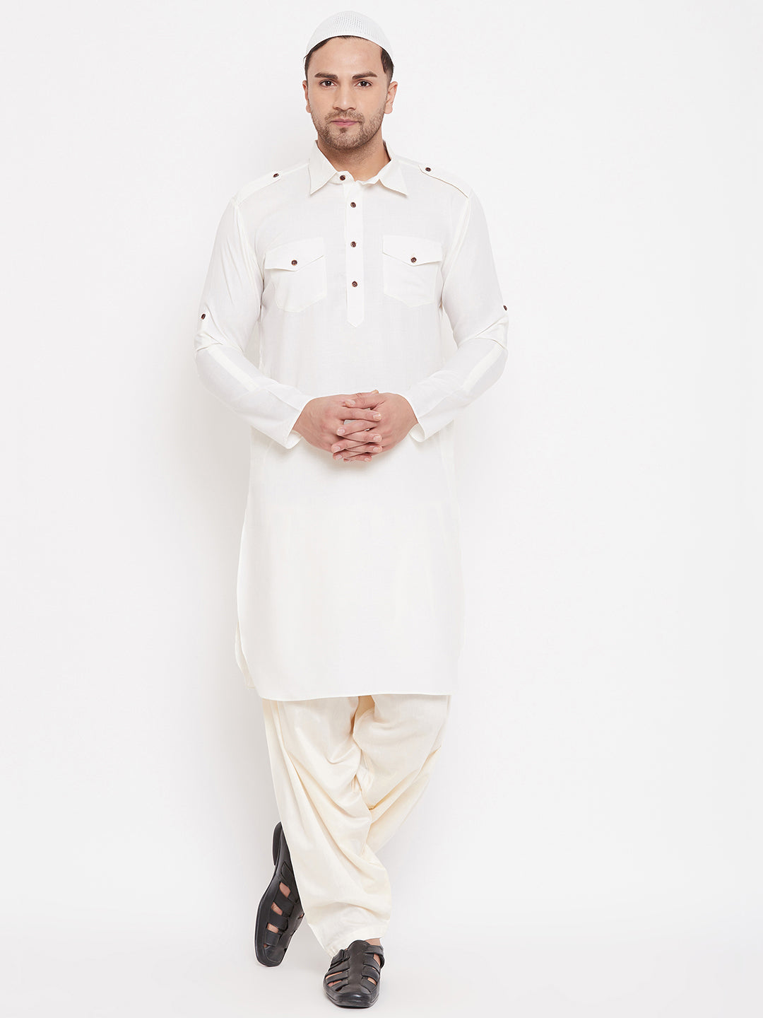 Cotton Black Mens Designer Pathani Suit, Size: 36 - 46 at Rs 795/piece in  Surat