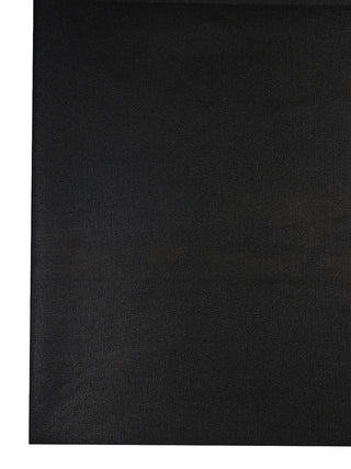 Vastramay Solid Black Color Jute Silk Running Fabric