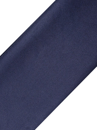 Vastramay Solid Navy Blue Color Jute Silk Running Fabric