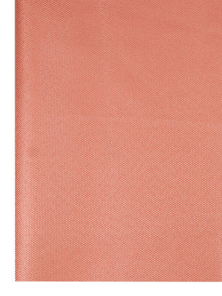 Vastramay Solid Pink Color Jute Silk Running Fabric