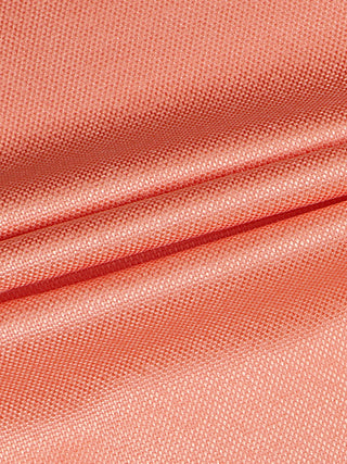 Vastramay Solid Pink Color Jute Silk Running Fabric
