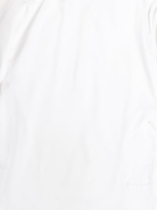 VASTRAMAY SISHU Boy's White Kurta And Pyjamas With Cap