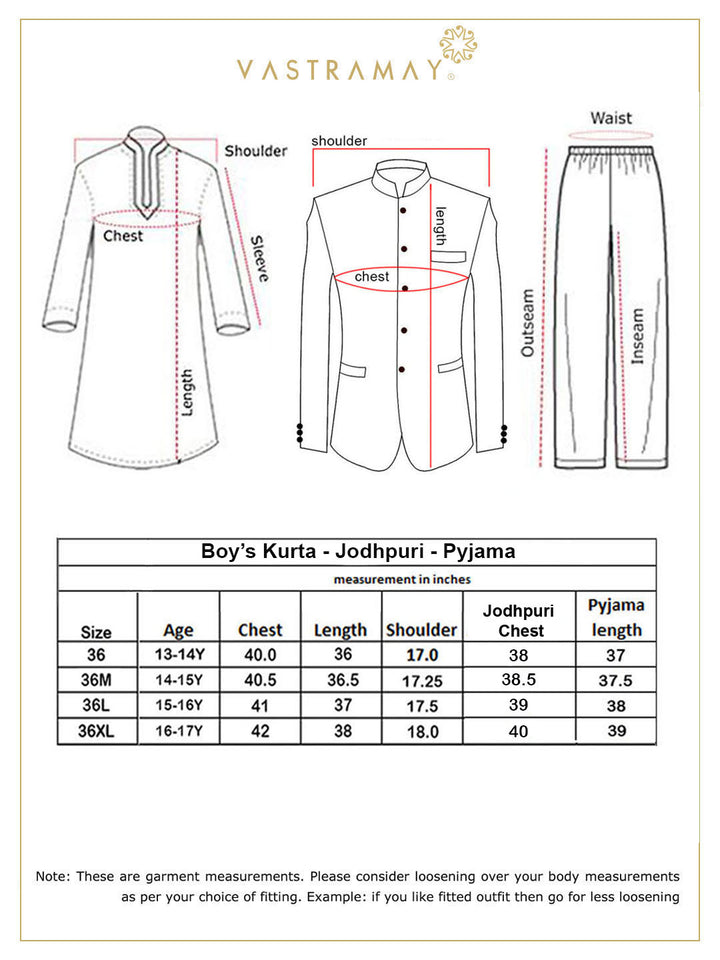 Floral Printed Pink Bandhgala Prince Coat Jodhpuri With Cream Kurta Pyjama Set